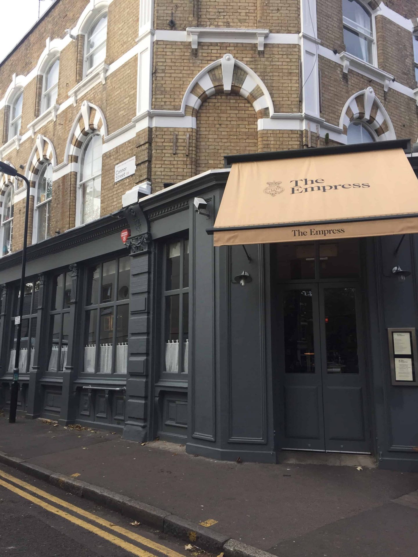 restaurant near victoria park