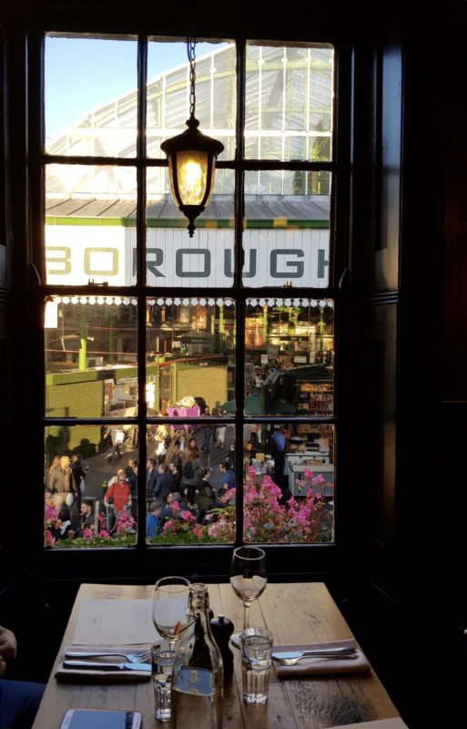 restaurant in Borough Market 