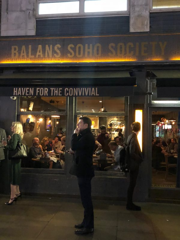 restaurant in soho