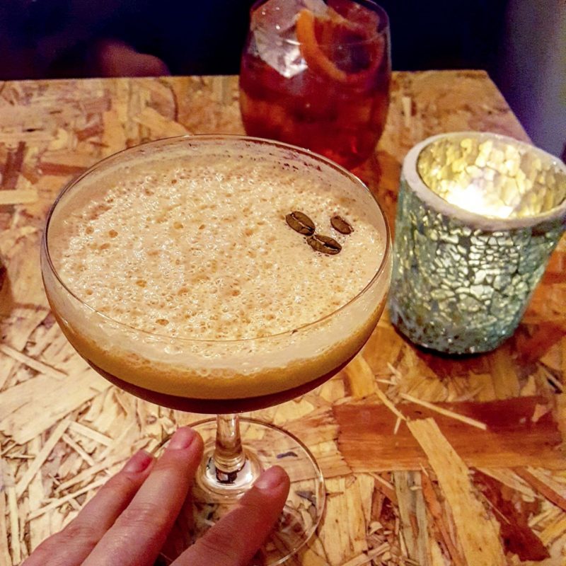 cocktail bar on bermondsey street