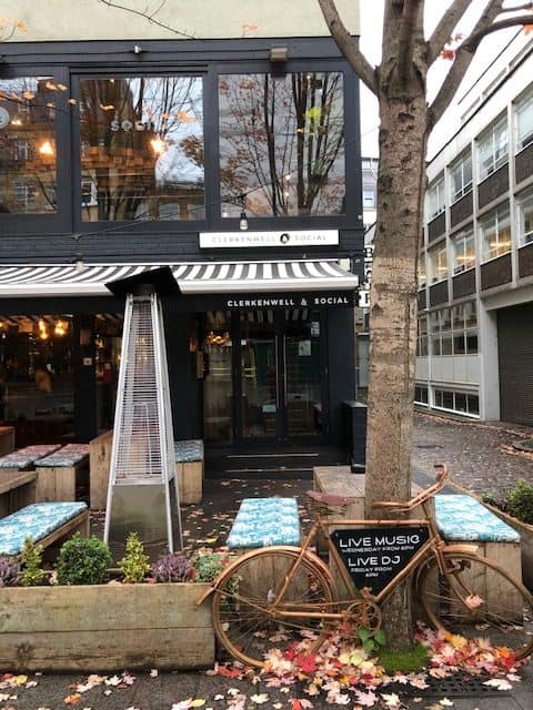 happy hour in clerkenwell
