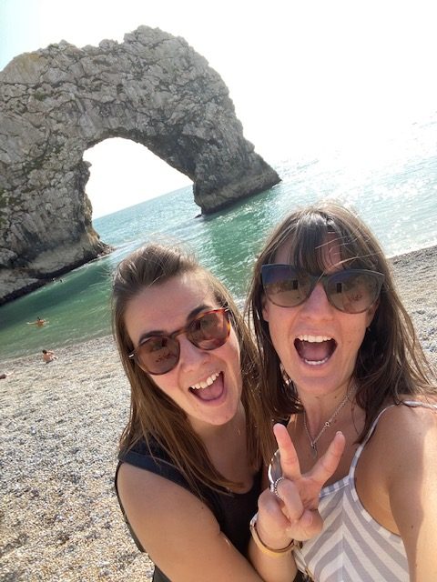 visiting durdle door