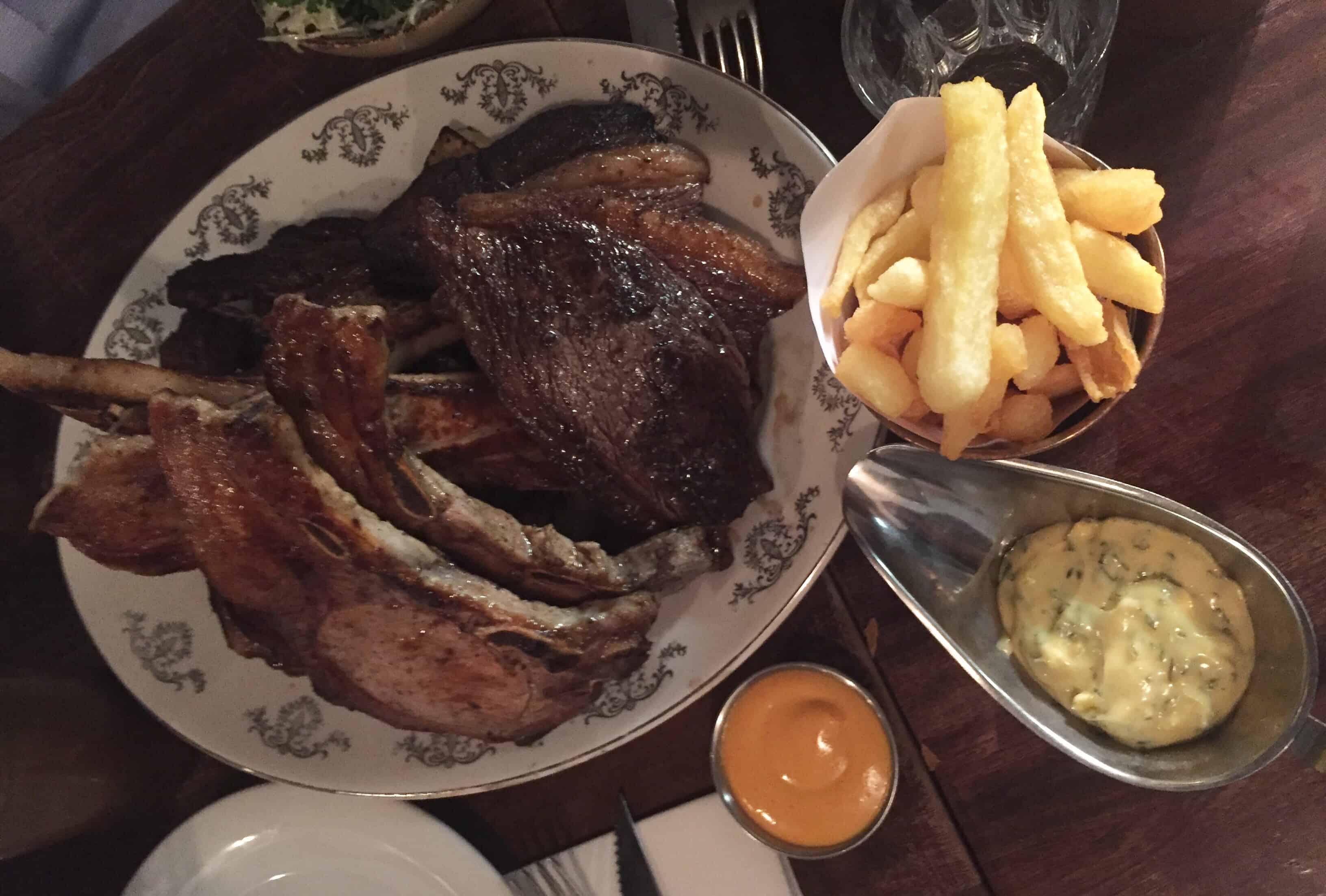 meat restaurant in London