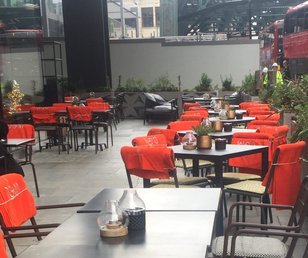 restaurants and bars in Shoreditch