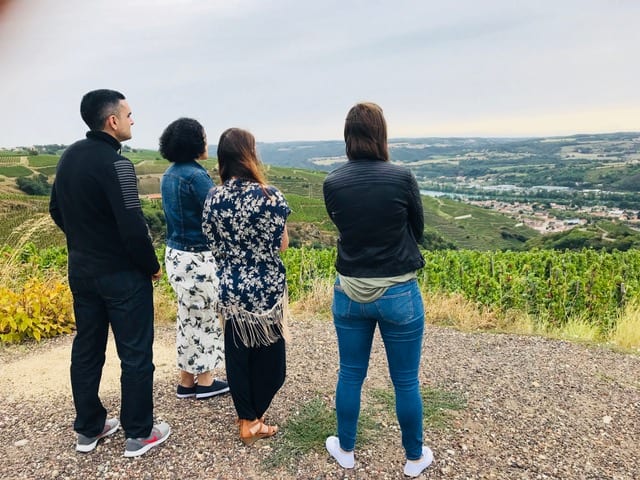 wine tour in lyon