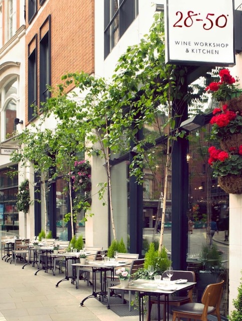 wine bar in marylebone