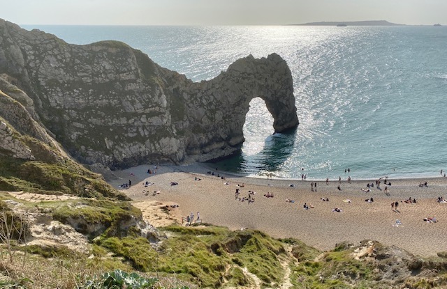 visiting durdle door