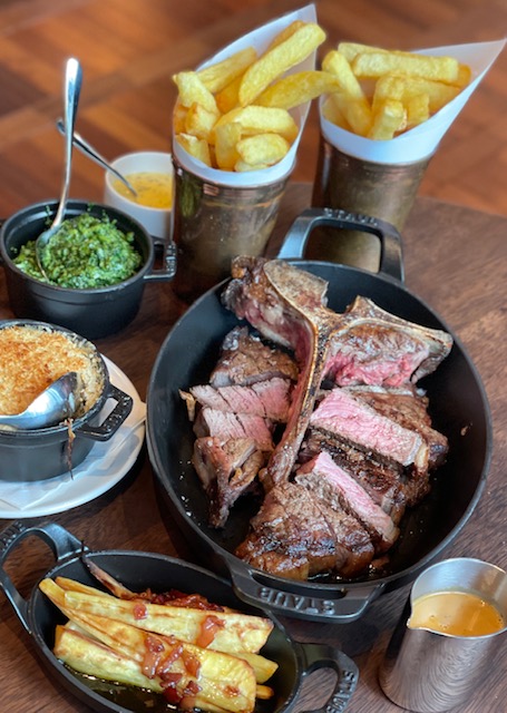 steak restaurant in canary wharf
