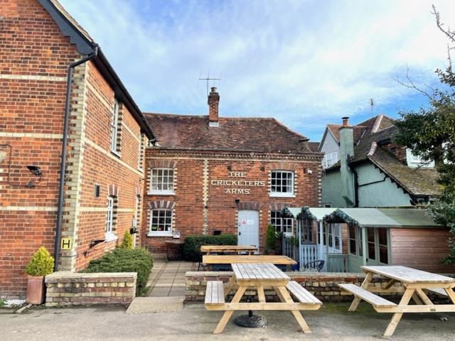 the cricketers rickling green