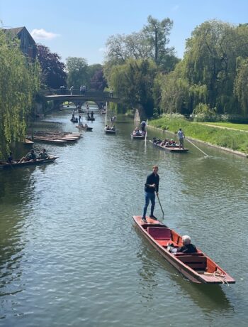 punting in cambridge