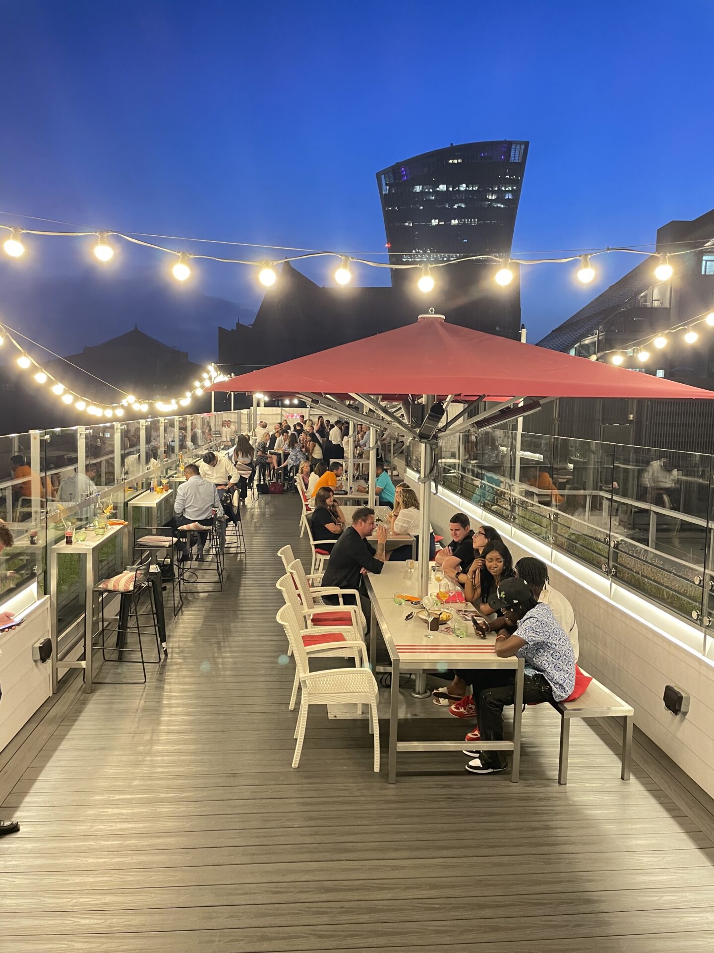 rooftop bar in the city