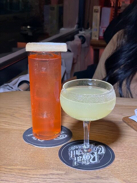 cocktails in fitzrovia