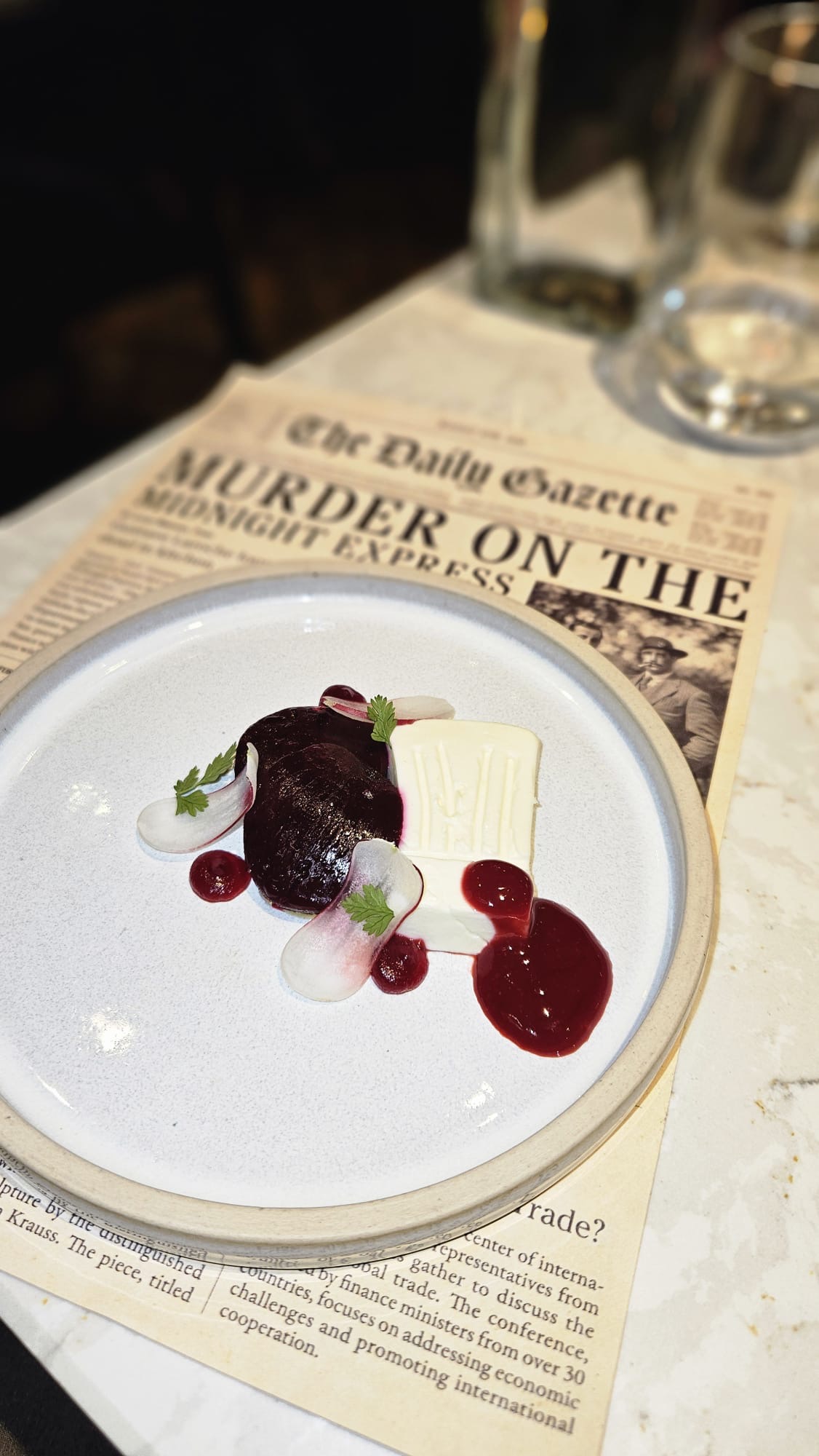 tasting menu in london
