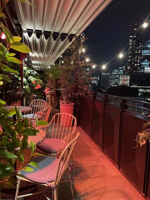 rooftop restaurant in shoreditch