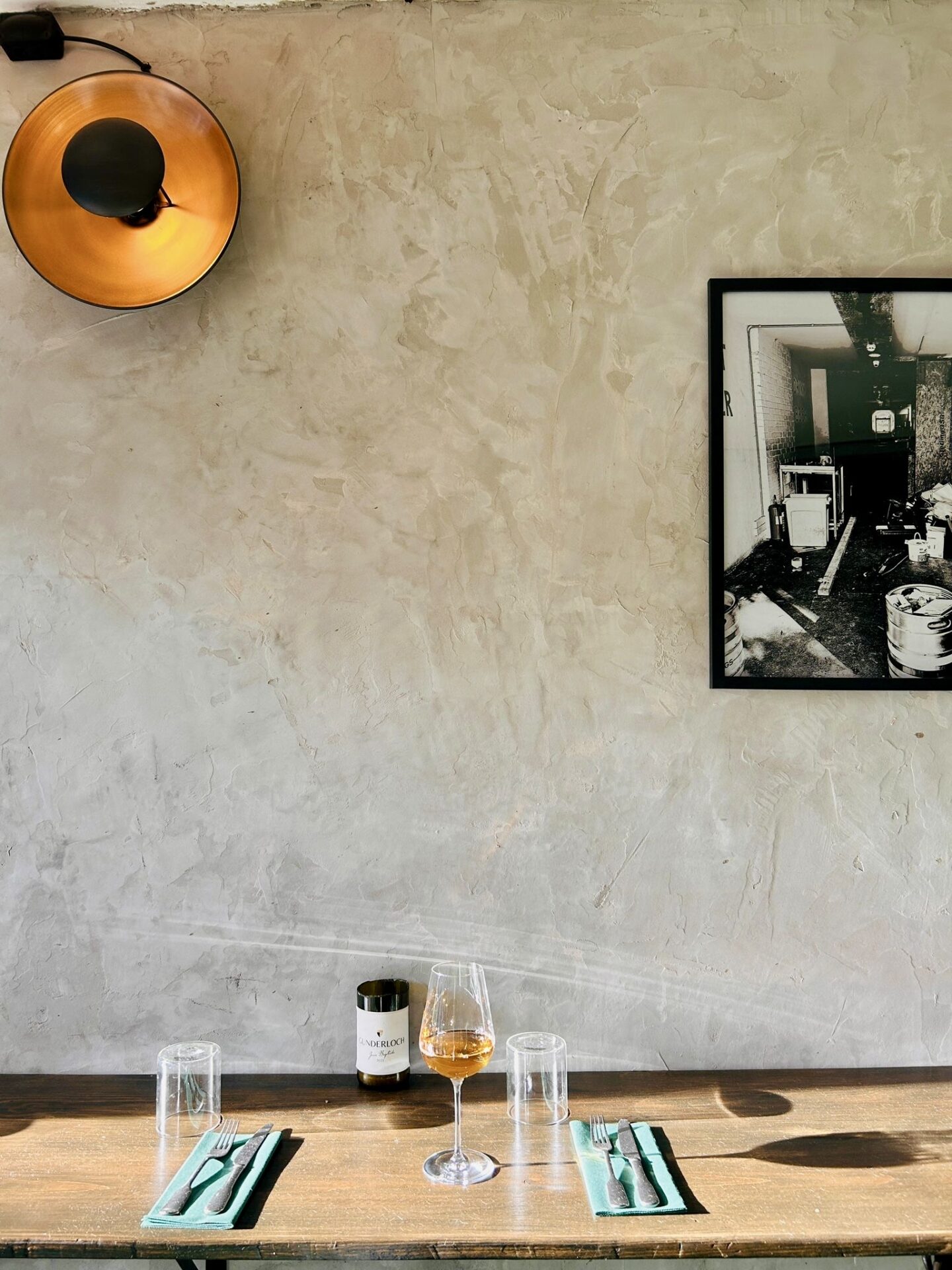 wine bar in Dalston