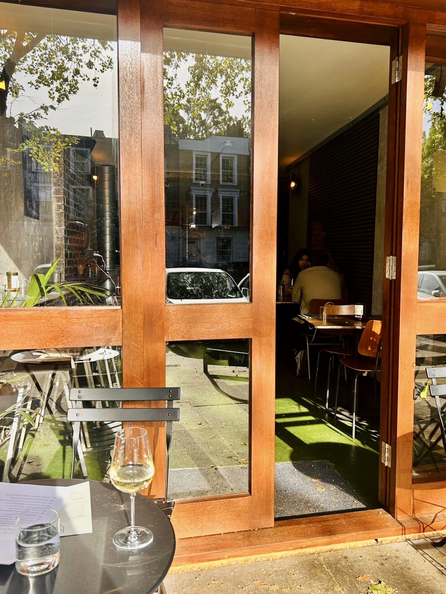 wine bar in Dalston