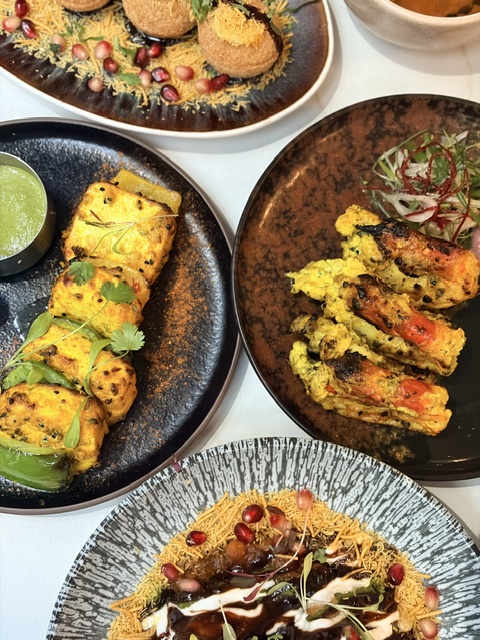 modern indian restaurant in the city of london